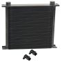 Derale 53486 34 Row Series 10000 Stack Plate Fluid Cooler, 90 degree swivel -6AN