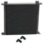 Derale 53488 34 Row Series 10000 Stack Plate Fluid Cooler, 90 degree swivel -8AN