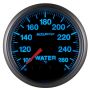 Autometer Elite Nascar 2-1/16in 100-260 Deg. F Water Temp. w/ Peak and Warn Gauge w/ Pro-Control