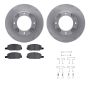 Dynamic Friction 6512-59104 Rotor Kit