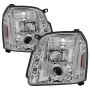 SPYDER 5029324 Projector Headlights - LED Halo - Chrome