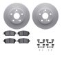 Dynamic Friction 4512-76178 Rotor Kit
