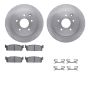 Dynamic Friction 6512-68032 Rotor Kit
