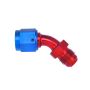 AEROQUIP AERFCM3148 #6 Male to #6 Female 45 Deg Swivel Fitting