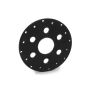 MPD RACING MPD86500 Splined Brake Adapter 42 Spline Auminum Black