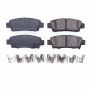 PowerStop 17-672 PowerStop - Z17 Low-Dust Ceramic Brake Pads with Hardware