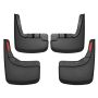 Husky Liners 2019 Chevrolet Silverado 1500 Front and Rear Mud Guards - Black