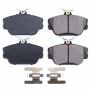 PowerStop 17-598 PowerStop - Z17 Low-Dust Ceramic Brake Pads with Hardware