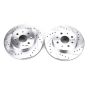PowerStop JBR1514XPR PowerStop Evolution Performance Drilled, Slotted & Plated Brake Rotor Pair