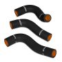 Mishimoto MMHOSE-MIA-94BK 94-97 Mazda Miata Black Silicone Radiator Hose Kit
