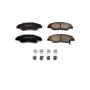 PowerStop 17-774 PowerStop - Z17 Low-Dust Ceramic Brake Pads with Hardware