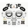 Wilwood 140-12282 Narrow Superlite 6R Front Hub & 1PC Rtr Kit 12.88in 62-72 CDP B & E Body-Drum