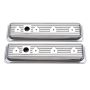 EDELBROCK EDE4446 SBC Signature Series Valve Cove Set - Chrome