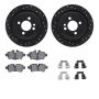 Dynamic Friction 8512-32009 Rotor Kit