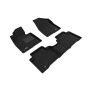 3D Maxpider 13-18 Hyundai Santa Fe Sport Elegant 1st 2nd Row - Floor Mat Set (Black)