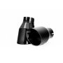 AWE Tuning 3015-33078 Audi B9 A4 Touring Edition Exhaust Dual Outlet - Diamond Black Tips (Includes DP)