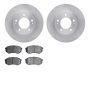 Dynamic Friction 6502-72068 Rotor Kit