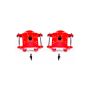 PowerStop S4071 Red Powder Coated Calipers