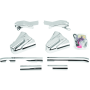 Kuryakyn 8288 Swingarm Cover Kit - Unlighted 86-99 Softail Models Chrome