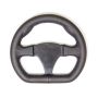 Black Leather Steering Wheel