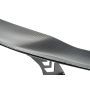 NRG CARB-A692NRG Carbon Fiber Spoiler - Universal (69in.) w/ Diamond Weave/ Logo Stand Cut Out/Lrg Side Plate