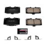 PowerStop Z23-1182 PowerStop - Z23 Daily Driver Carbon-Fiber Ceramic Brake Pads with Hardware Kit