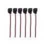 BLOX Racing Injector Pigtail Ev14 Female - Set Of 6