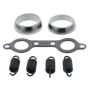 Vertex Pistons 823177 Vertex Gaskets 2008 Polaris Sportsman X2 700 EFI Exhaust Gasket Kit