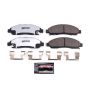 PowerStop Z36-1039 PowerStop - Z36 Truck and SUV Carbon-Fiber Ceramic Brake Pads with Hardware Kit