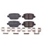 PowerStop 17-1314 PowerStop - Z17 Low-Dust Ceramic Brake Pads with Hardware