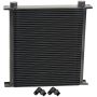 Derale 54080 40 Row Series 10000 Stack Plate Fluid Cooler, 90 degree swivel -10AN