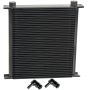 Derale 54082 40 Row Series 10000 Stack Plate Fluid Cooler, 90 degree swivel -10AN
