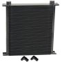 Derale 54088 40 Row Series 10000 Stack Plate Fluid Cooler, 90 degree swivel -8AN