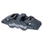 Wilwood 120-13287 Caliper-Aero4-R/H - Black Anodize 1.88/1.62in Pistons 1.25in Disc