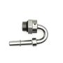 DeatschWerks 6-02-0116 8AN ORB Male to 3/8IN Male EFI Quick Connect Adapter 180 Deg.