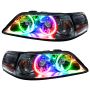 Oracle Lighting 7155-334 SMD Pre-Assembled Headlights, Non-HID, ColorSHIFT(tm) - No Controller