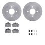 Dynamic Friction 6612-73039 Rotor Kit