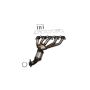US Сonvertors 544006 Federal / EPA Direct-fit Manifold Converter Assembly