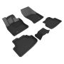 3D MAXpider L1VW12201509 21-23 Volkswagen Golf Gti/Golf R Kagu Floor Mat- Black R1 R2