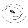 Chase Bays CB-E46-BBE 00-06 BMW 3-Series E46 Single Piston Brake Booster Delete Brake Line Relocation