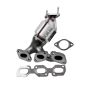 US Сonvertors 546003 Federal / EPA Direct-fit Manifold Converter Assembly