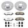 PowerStop K1678-26 Z26 Street Performance Ceramic Brake Pad and Drilled & Slotted Rotor Kit