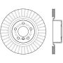 Stoptech 128.34139L Drilled Sport Brake Rotor
