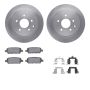 Dynamic Friction 6512-67462 Rotor Kit