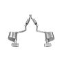 CORSA Performance 14529 Corsa 2011-2014 Dodge Challenger R/T 5.7L V8 Polished Xtreme Cat-Back Exhaust