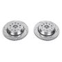 PowerStop JBR1350XPR PowerStop Evolution Performance Drilled, Slotted & Plated Brake Rotor Pair