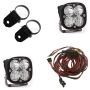 Baja Designs 557102 PowerSports Squadron Sport A-Pillar Mount Light Kit