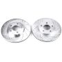PowerStop AR82004XPR PowerStop Evolution Performance Drilled, Slotted & Plated Brake Rotor Pair