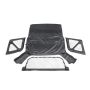 Rampage 98815 1995-1998 Geo Tracker Soft Top OEM Replacement - Black Denim