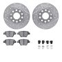 Dynamic Friction 7612-74039 Rotor Kit